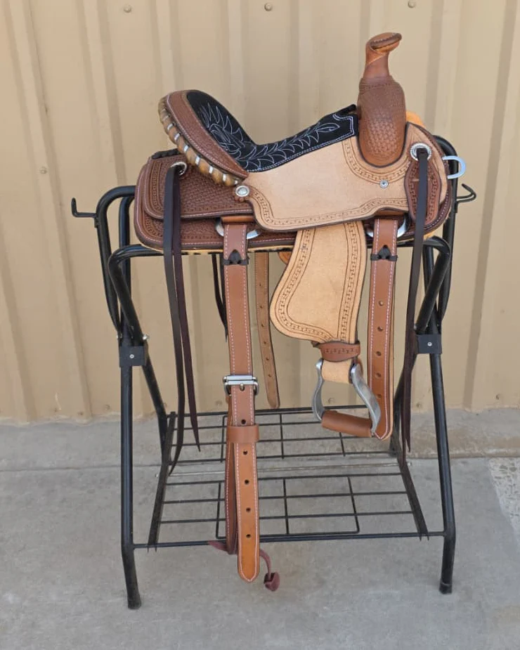 #2609 12" Corriente Youth Kids Roping Saddle
