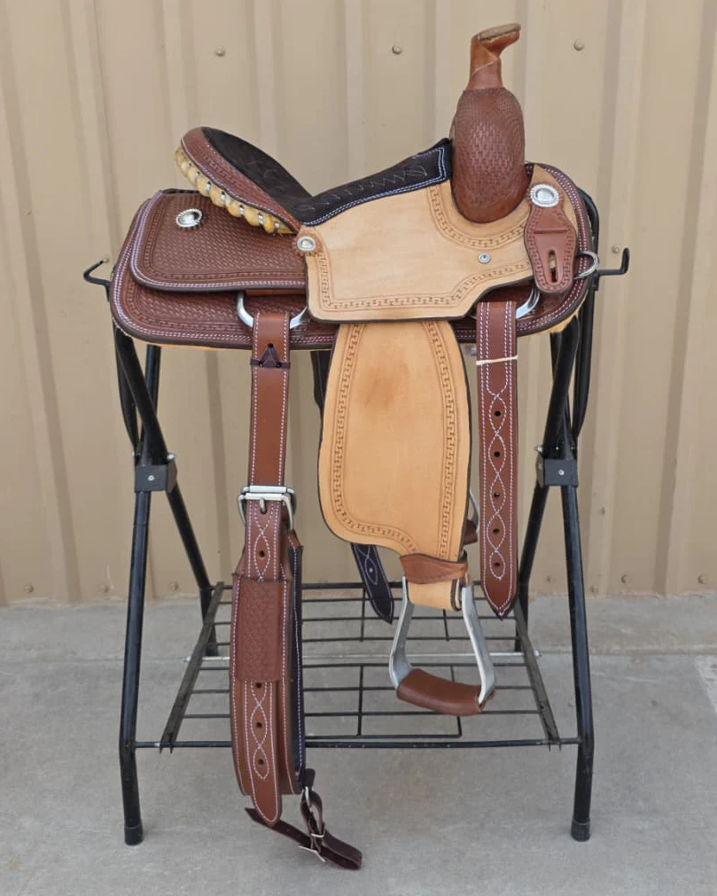 #2692 13" Corriente Youth Kids Roping Saddle