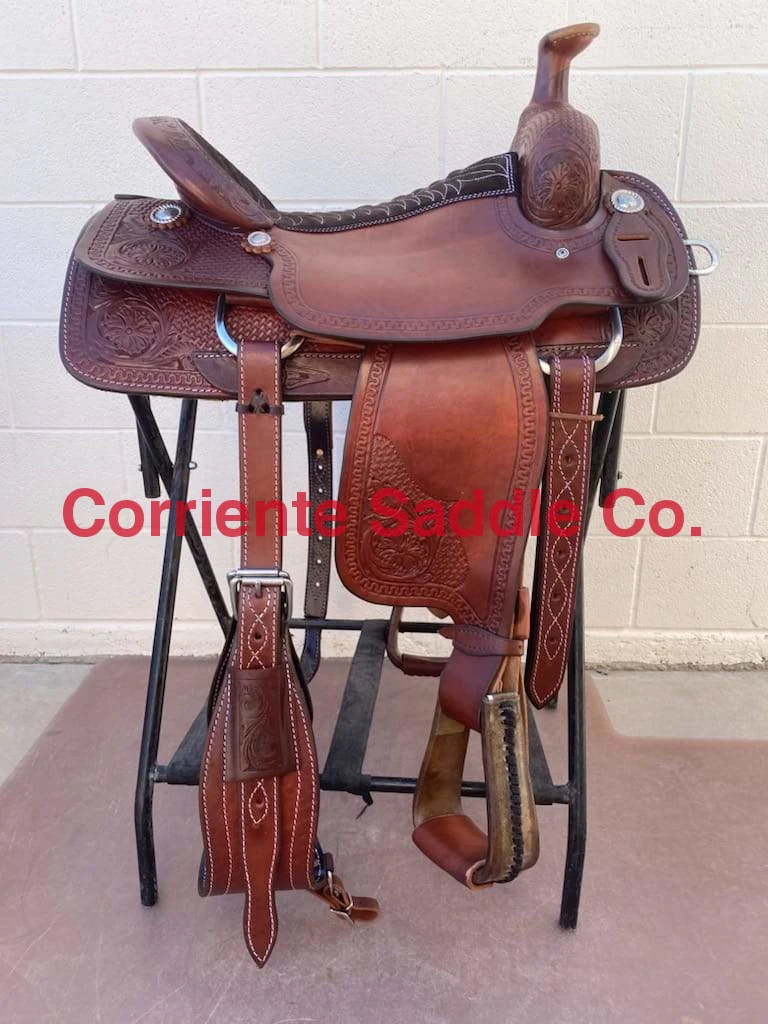 CSR 125C Corriente Team Roping Saddle