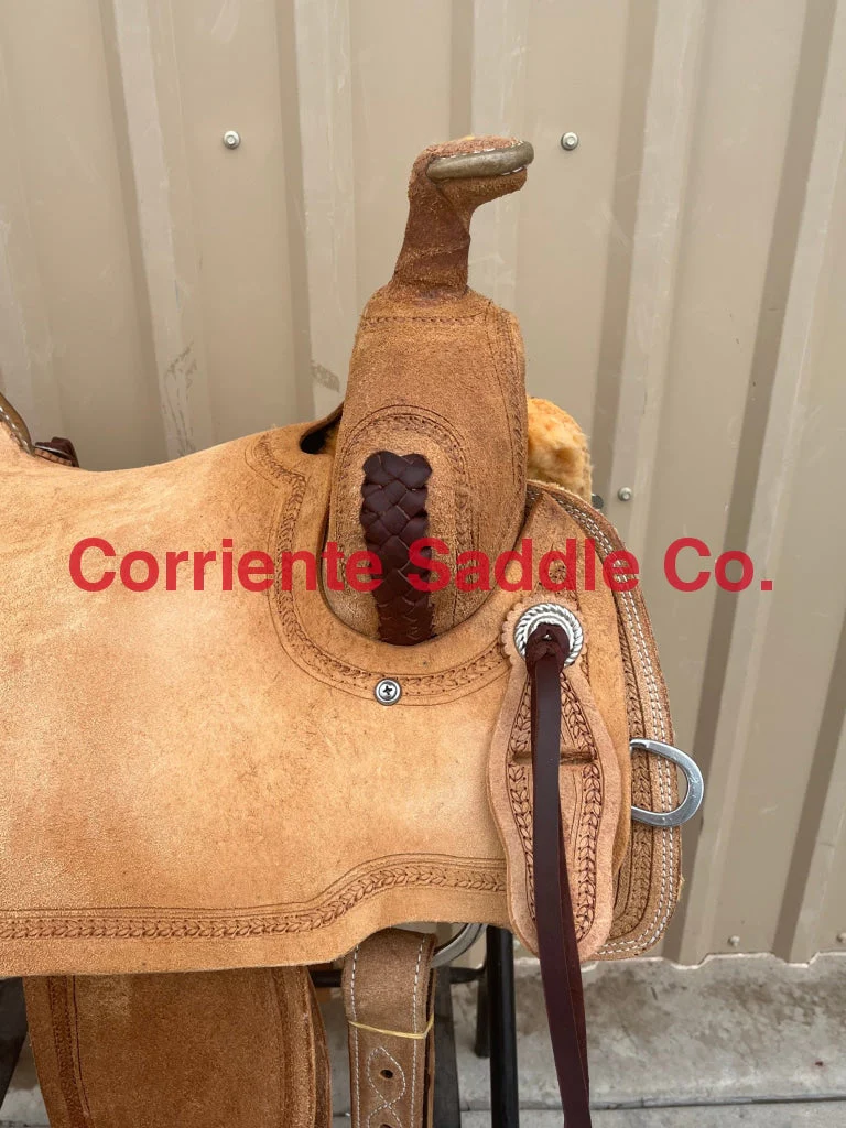 CSA 320B Corriente Association Ranch Saddle - Image 3