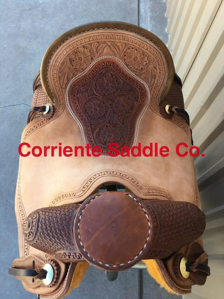 CSA 341D Corriente Association Ranch Saddle - Image 2