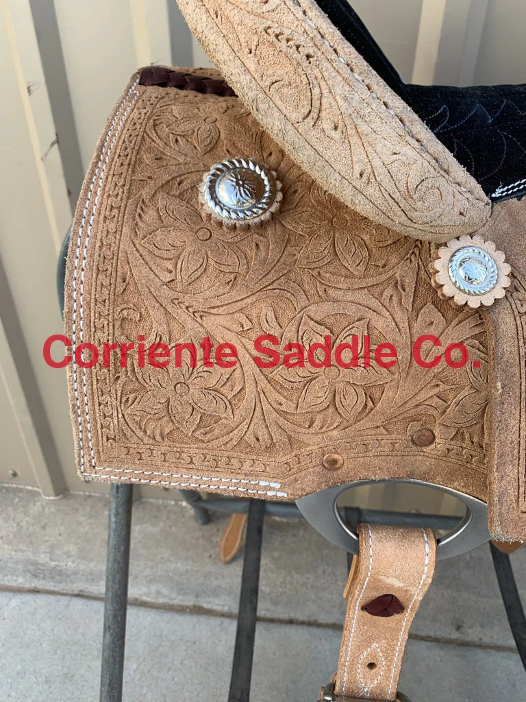 CSB 555A Corriente New Style Barrel Saddle - Image 2