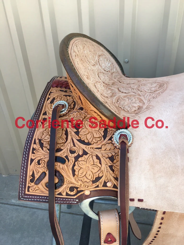 CSB 566A Corriente New Style Barrel Saddle - Image 2