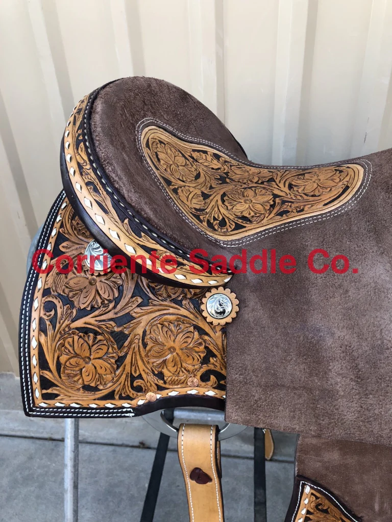 CSB 574A Corriente New Style Barrel Saddle - Image 2