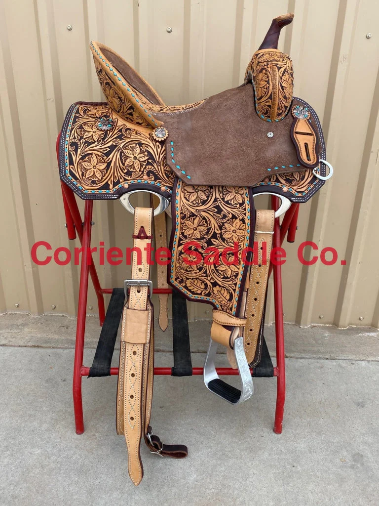 CSB 574C Corriente New Style Barrel Saddle - Image 2