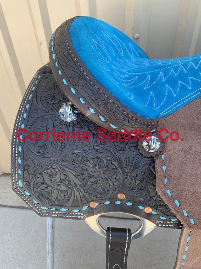 CSB 575A Corriente New Style Barrel Saddle - Image 2