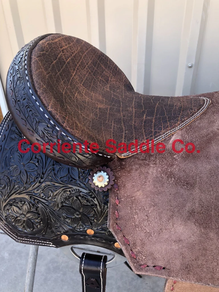 CSB 575PB Corriente New Style Barrel Saddle - Image 2