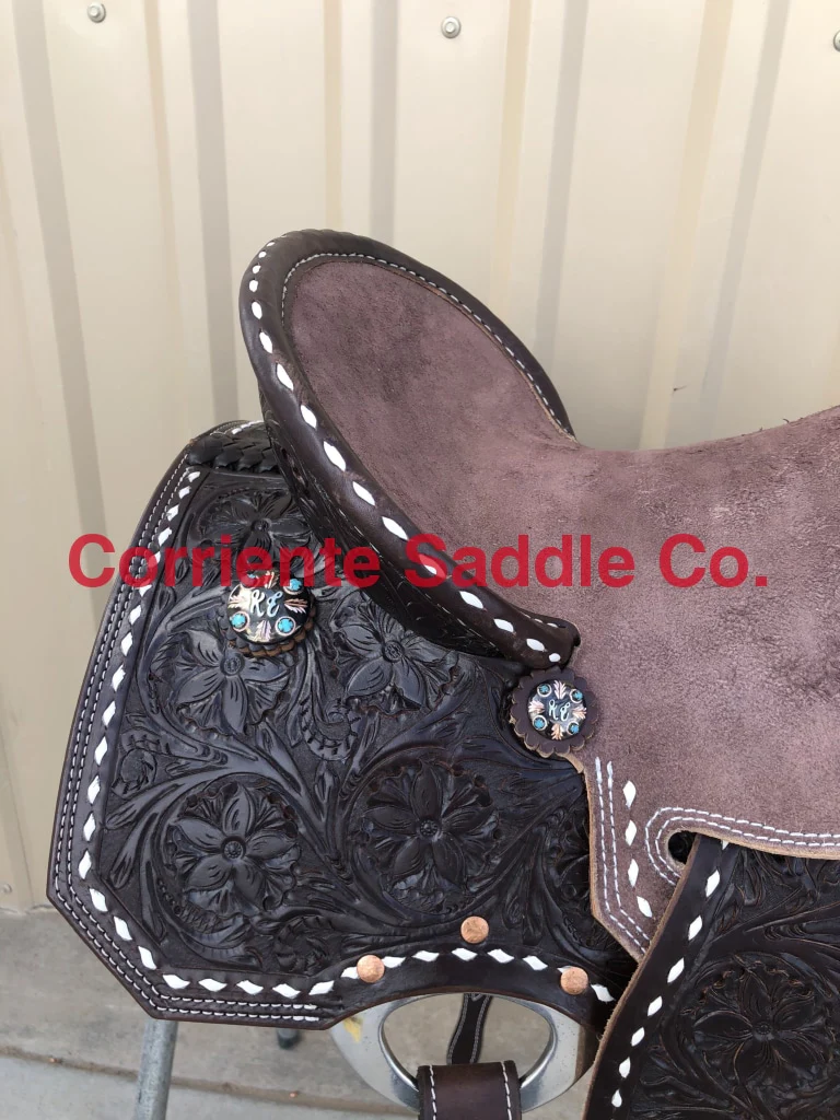 CSB 578BE Corriente New Style Barrel Saddle - Image 2