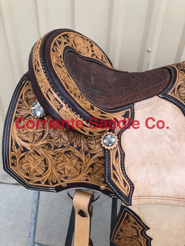 CSB 580A Corriente New Style Barrel Saddle - Image 2