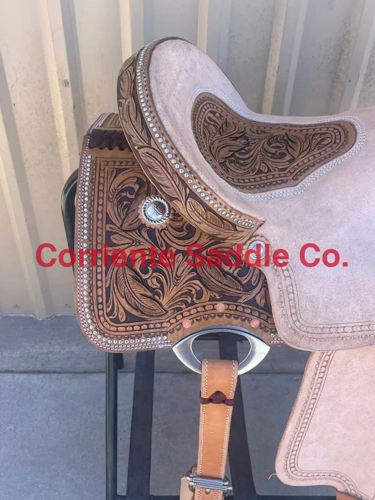 CSB 601A Corriente New Style Barrel Saddle - Image 3