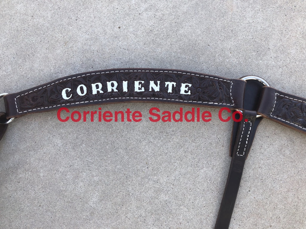 CSBC 104 Barrel New Flower Chocolate Leather  Corriente - Image 2