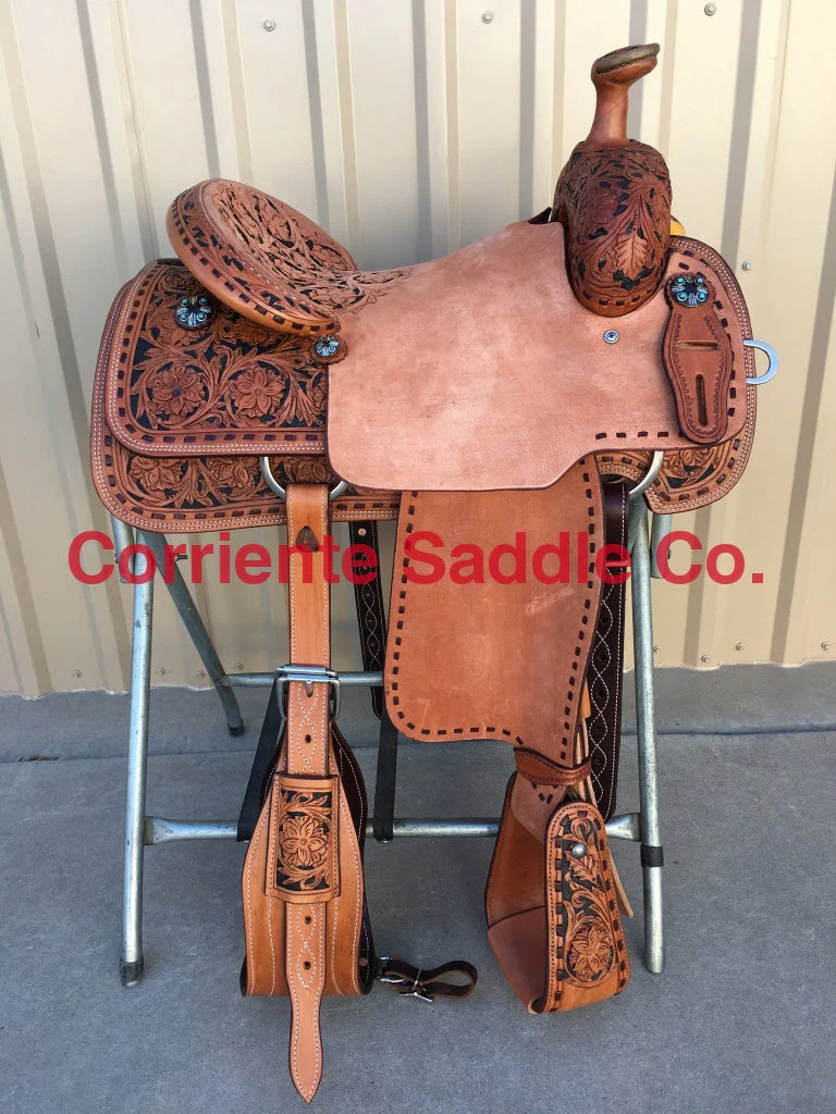CSR 100 Corriente Team Roping Saddle - Image 2