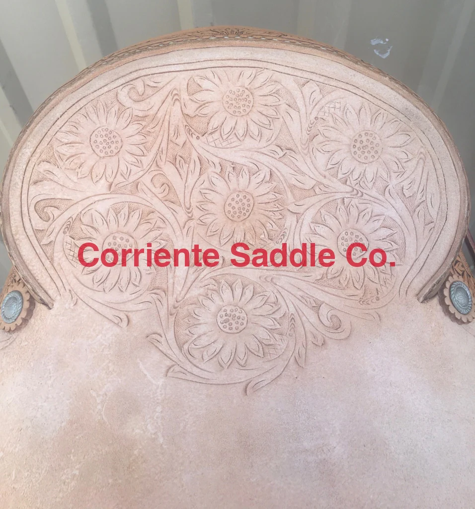 CSR 161B Corriente Team Roping Saddle - Image 2