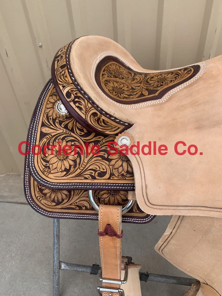 CSR 162 Corriente Team Roping Saddle - Image 2