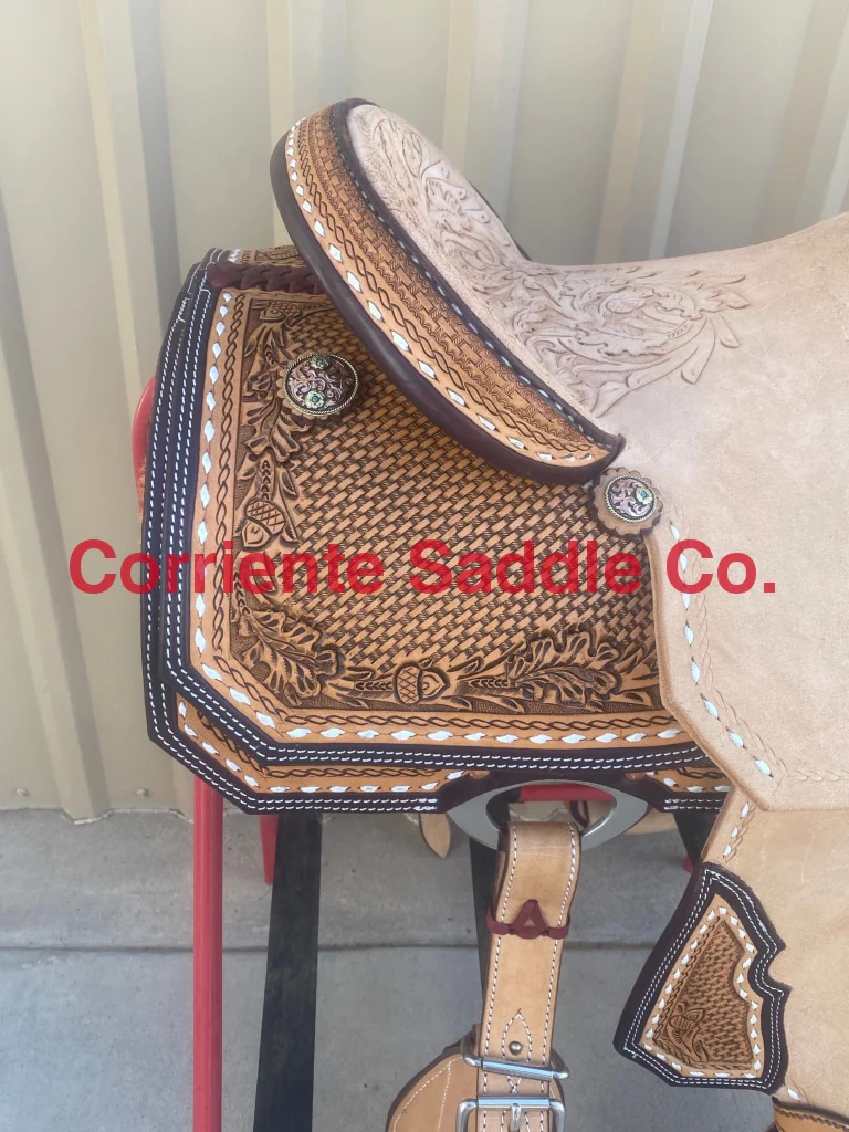 CSR 164 Corriente Team Roping Saddle - Image 2
