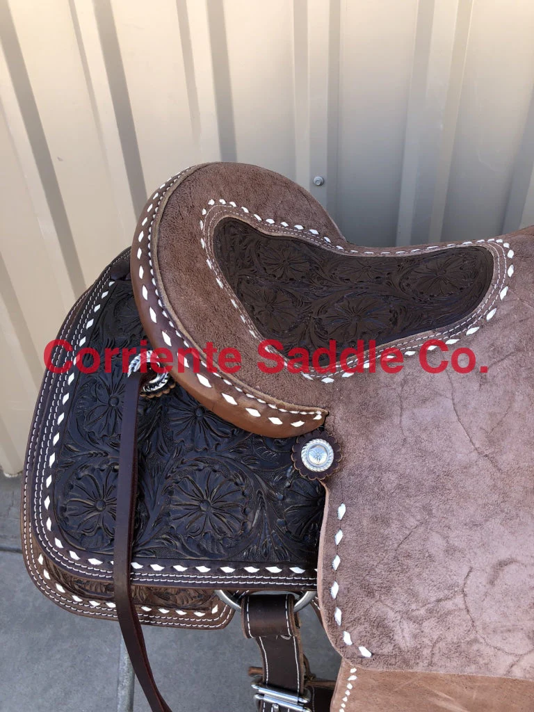 CSR 168D Corriente Team Roping Saddle - Image 2