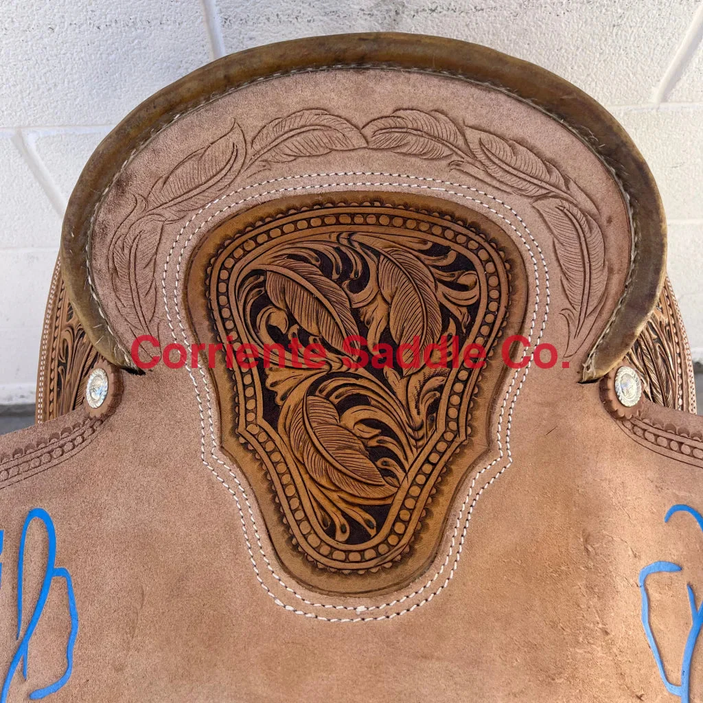 CSR 185B Corriente Team Roping Saddle - Image 2