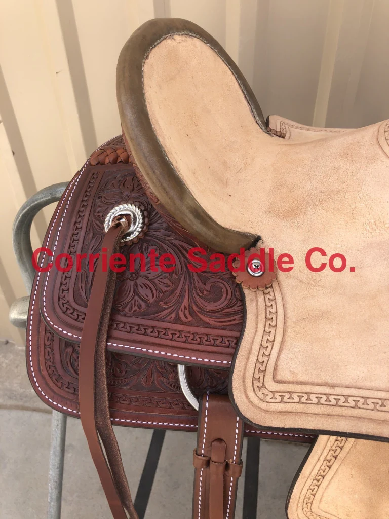 CSY 701CA 10" Corriente Youth Buckaroo Association Saddle - Image 2