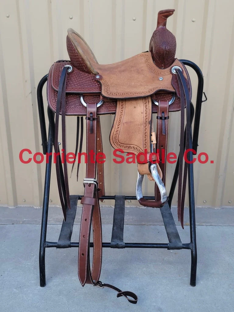 CSY 702AA 12" Corriente Youth Association Buckaroo Saddle
