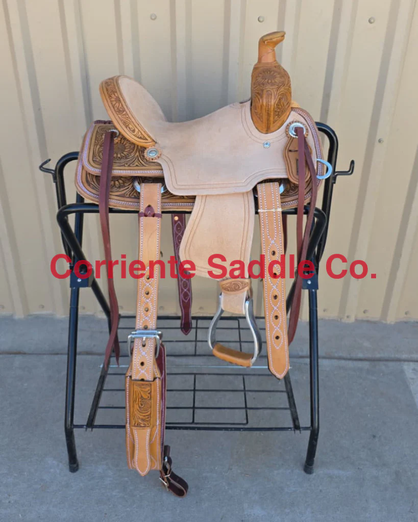 CSY 703CD 12" Corriente Youth Buckaroo Association Saddle