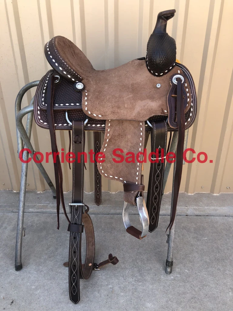 CSY 703JA 12" Corriente Youth Association Buckaroo Saddle